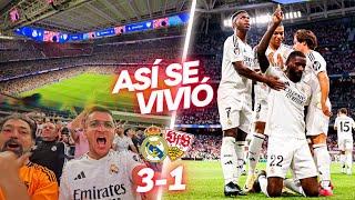 ASÍ SE VIVIÓ en el Bernabéu: REAL MADRID 3-1 STUTTGART Mbappé Rüdiger y Endrick REVIENTAN Champions