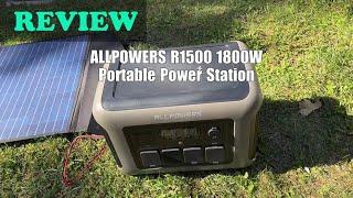 ALLPOWERS R1500 Portable Power Station Review 2025