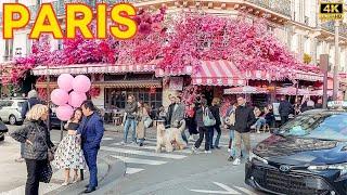 Paris, France  - Paris May 2024 | Paris City Center | Paris Walk 4K  (▶1h11)