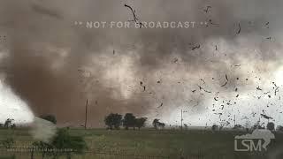 05-02-2024 Hawley, TX - Close range intercept of violent Hawley, TX tornado