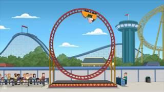 Peter Griffin - Single Loop Roller Coaster