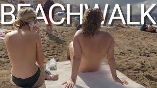 4K BEACH WALK In The CANARY ISLANDS - SPAIN - 2025