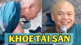 Thầy Thích Minh Tuệ KHOE TÀI SẢN khiến thầy Thích Minh Đạo lên tiếng ngay