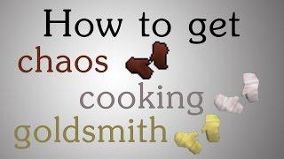 [OSRS] How to get Chaos, Cooking and Goldsmith gauntlets