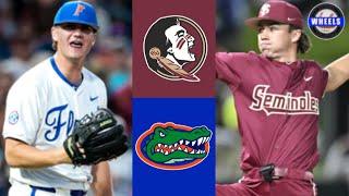 Florida State vs #8 Florida Highlights | 2024 College Baseball Highlights