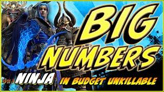 BIG Numbers using NINJA in the Budget Unkillable | Raid Shadow Legends