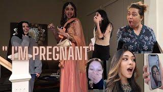 telling my family & friends that I'M PREGNANT