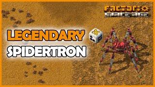 Unbelievable LUCK - LEGENDARY Spidertron - Factorio 2.0 Space Age