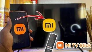 How to Screen Mirror Phone to Xiaomi Mi TV Stick