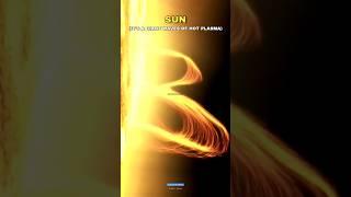 Earth's Tsunami vs Sun's Tsunami | Solar Flares ‍️ #shorts #space #sun #earth