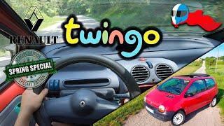 1996 Renault Twingo (43kW) SPECIAL POV 4K [Test Drive Hero] #20 ACCELERATION, ELASTICITY & DYNAMIC