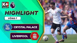 CRYSTAL PALACE - LIVERPOOL | JOTA BÙNG NỔ, ALISSON HÓA "MESSI" KHUNG GỖ | NGOẠI HẠNG ANH 24/25