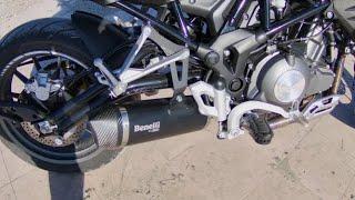 Benelli TRK 502 Arrow Exhaust Sound!