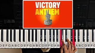 Victory Anthem - Easy Piano Tutorial | Lashcurry, Khushi | Badi Baat Industry Ke Logon Se