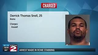 Arrest made in Rome stabbing