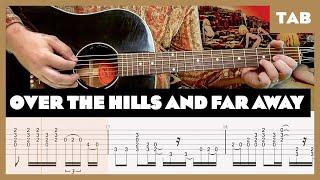 Led Zeppelin - Over the Hills and Far Away - Guitar Tab | Lesson | Cover | Tutorial