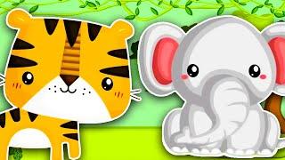 Zoo Animal Songs | Learn Animal Sounds Songs for Kids | Kids Learning Videos