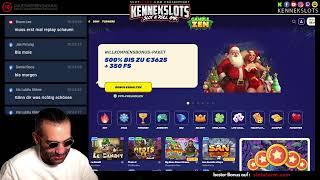 KenneK izz LIVE!  6.000€... was issn?! slot'n'roll amk