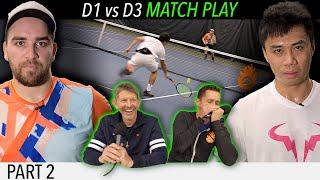 Mike vs Mark - D1 vs D3 Singles Match Play (Part 2)