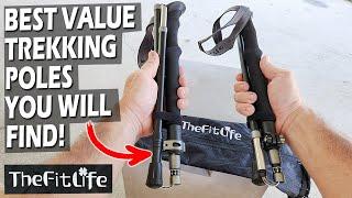 I found the best value COLLAPSIBLE TREKKING POLES! | TheFitLife