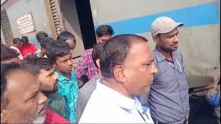 Barauni Railway Accident पर DRM और रेलवे नेता सब पहुचे ||