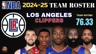 LOS ANGELES CLIPPERS Latest Line up 2024-25 NBA SEASON | CLIPPERS Roster Player Rating | NBA Updates