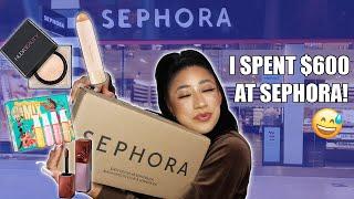 HUGE SEPHORA HAUL!!!  *I SPENT $600! * (MAKEUP, HAIR CARE, GIFT SETS)