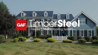 The GAF TimberSteel™ Premium Metal Roofing System | GAF Roofing