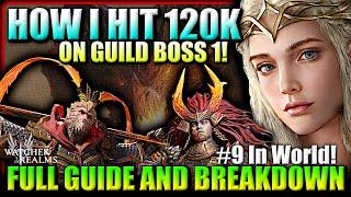 New Faction is Taking Over!  120k+ Guild Boss Team! - Builds Included | Watcher of Realms