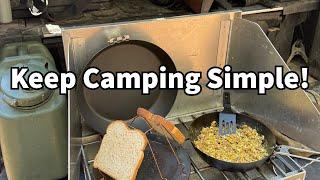 Keep Camping Simple 5 Categories of items to build a camp outfit with Dave Canterbury