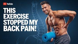 These EXERCISES STOPPED My Back Pain