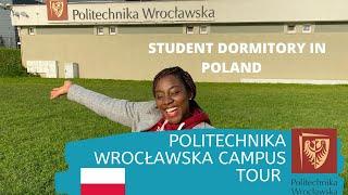 UNIVERSITY CAMPUS TOUR| STUDENT DORMS IN POLAND