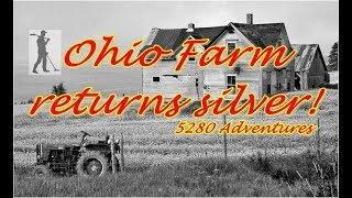 Metal Detecting Ohio Farms gives up silver! 5280 ADVENTURES