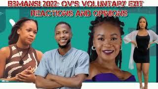 BBMZANSI 2022: QV VOLUNTARY EXIT REACTIONS |Big Brother Mzansi Season 3| #bbmzansi #entertainment