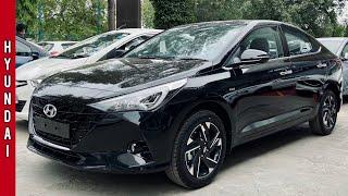 Hyundai Verna 2022 | Verna Sx(O) Turbo  | Black Colour - Detailed Walkaround Video!