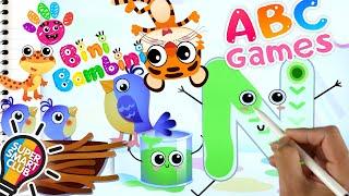 Learning is Fun! Trace ABCs & Play Alphabet Games with Bini Bambini