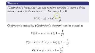 Chebyshev's inequality