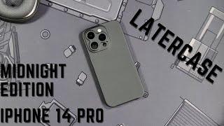 iPhone 14 Pro Space Black - Latercase Midnight Edition Unboxing & Review (Just Missing One Thing!!)