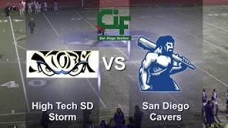 2019- 2020 C.I.F. SDS GIRLS VARSITY SOCCER HIGH TECH S.D. H.S.  VS  S.D. CAVERS H.S.