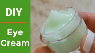 DIY Eye Cream | BEST Homemade cream | REMOVE Dark Circles Puffiness Eyebags & Wrinkles