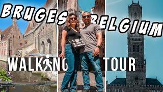 BRUGES, BELGIUM Walking Tour | Norwegian Prima Cruise | Our Journey To ICELAND.