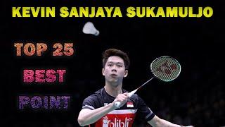 Top 25 Best Point | Kevin Sanjaya Sukamuljo | Trickshot | Defense | Attack | Shuttle Amazing