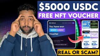 Reality of FREE  USDC Voucher TrustWallet NFT Voucher Claim | New Crypto Airdrop | Make Money Online