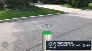 vGIS Lab: object misalignment in augmented reality (AR)