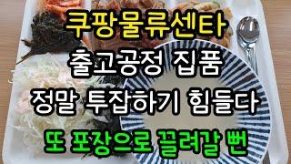 브이로그#30 / 쿠팡알바 출고공정 집품 / 대인기피증 독거녀의 투잡 / 확정문자 받기 힘들다 / 고양이와 힐링