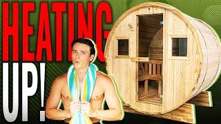 The ULTIMATE At-Home Sauna?!? — Redwood Outdoors Extra-Wide Thermowood Barrel Sauna Review (2023)