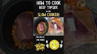 Slow Cooker Beef Topside #shorts