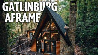 Modern Aframe Airbnb in Gatlinburg Tennessee!