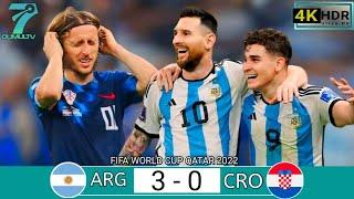 LED BY MESSI, ARGENTINA BEAT CROATIA AND ELIMINATE THEM IN THE SEMI-FINALS OF THE 2022 WORLD CUP