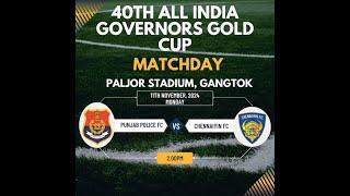 Punjab Police FT V/S Chennaiyin FC (1st HALF)